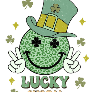 Lucky Charm Smile - Saint Patrick's Day Design | Iris DTF