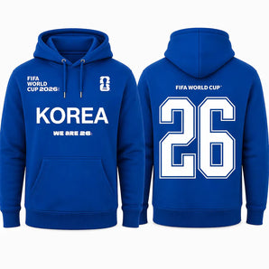 FIFA World Cup 2026 Korea Hoodie – Official "We Are 26" Taegeuk Warriors Pullover