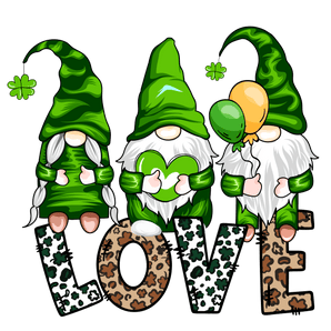 St. Patrick's Day Love Gnomes Design | Iris DTF