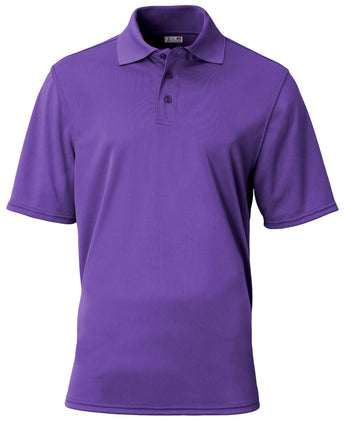 A4 Essential N3040 Performance Men’s Polo T-Shirt - Iris DTF 