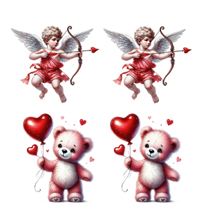 Love in Every Detail: Valentine’s Day 22"x60" Premade DTF Gang Sheet
