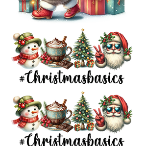 Meowy Christmas: Christmas DTF Gang Sheet 22"x60" Premade