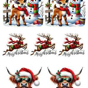 Holiday Magic: DTF Gang Sheet Christmas DTF Gang Sheet 22"x60" Premade