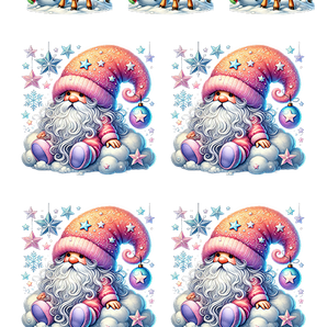 Winter Whimsy: DTF Gang Sheet Christmas 22"x60" Premade