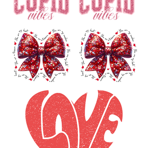 Sparkle & Love: Valentine’s Day DTF Gang Sheet 22"x60" Premade DTF Gang Sheet
