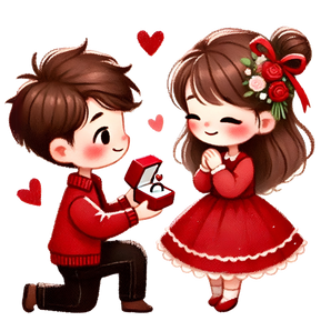 Valentine's Day Fiancee Design | Iris DTF