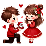 Valentine's Day Fiancee Design | Iris DTF