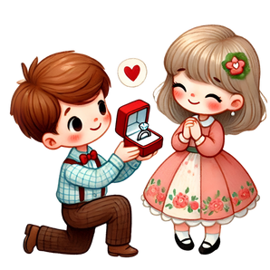 Valentine's Day Couple Design | Iris DTF