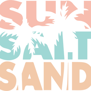Sun Salt Sand DTF Design - Ready to Press V1 | Iris DTF