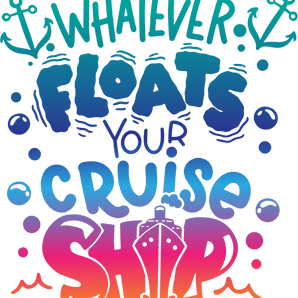 Cruise Ship  Design - DTF Ready To Press