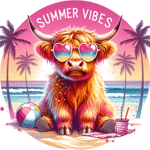 Summer Vibes DTF Design - Ready to Press V6 | Iris DTF