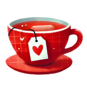 Valentine's Day Love Cup Design | Iris DTF