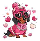 Paws & Hearts: Valentine’s Day DTF Gang Sheet 22"x60" Premade DTF Gang Sheet
