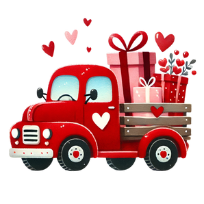 Valentine's Day Truck Design | Iris DTF
