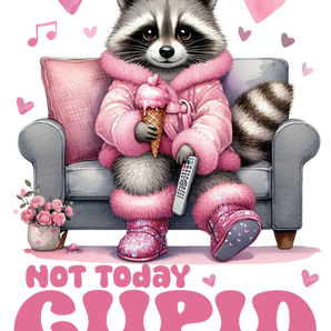 Not Today Cupid Design | Iris DTF