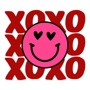 XOXO Smile Valentine's Day Design DTF Ready V1 | Iris DTF
